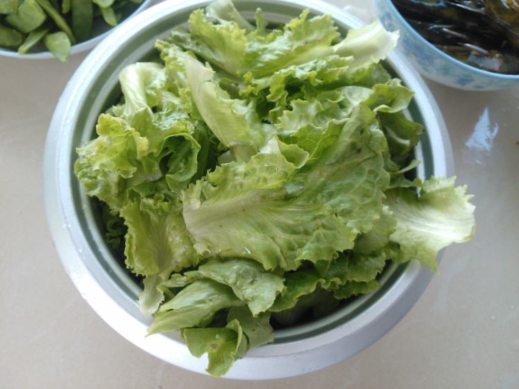 酱汁生菜步骤2