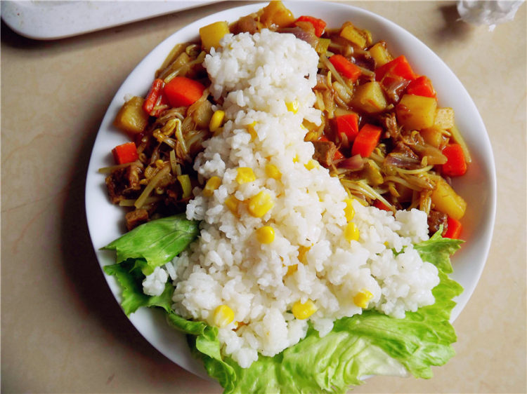 羊驼咖喱饭步骤9