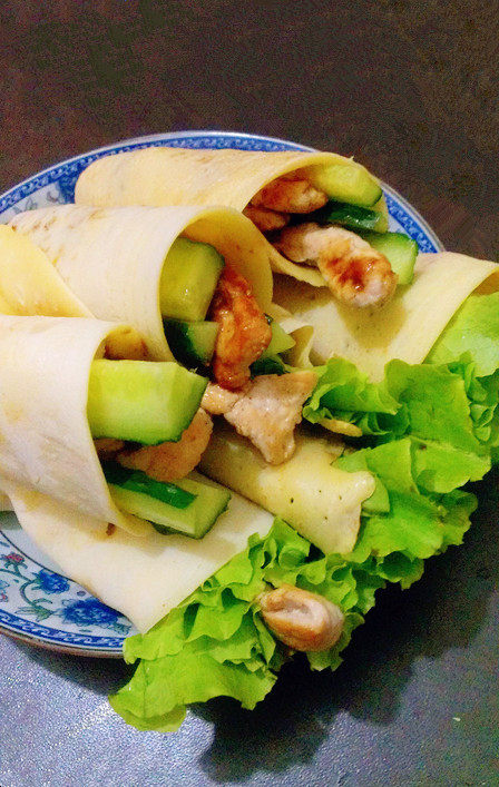 自制肯德基鸡肉卷步骤12