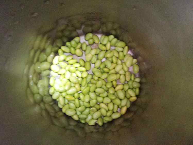山药毛豆饮步骤3
