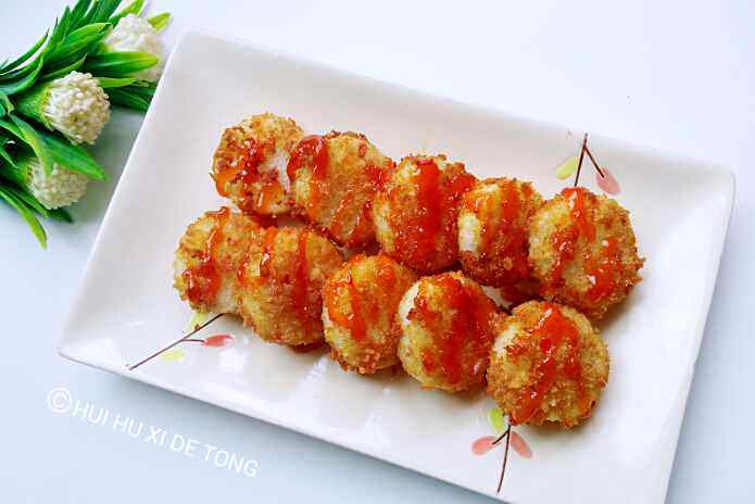 香酥山药片步骤8