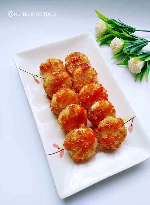 香酥山药片步骤9