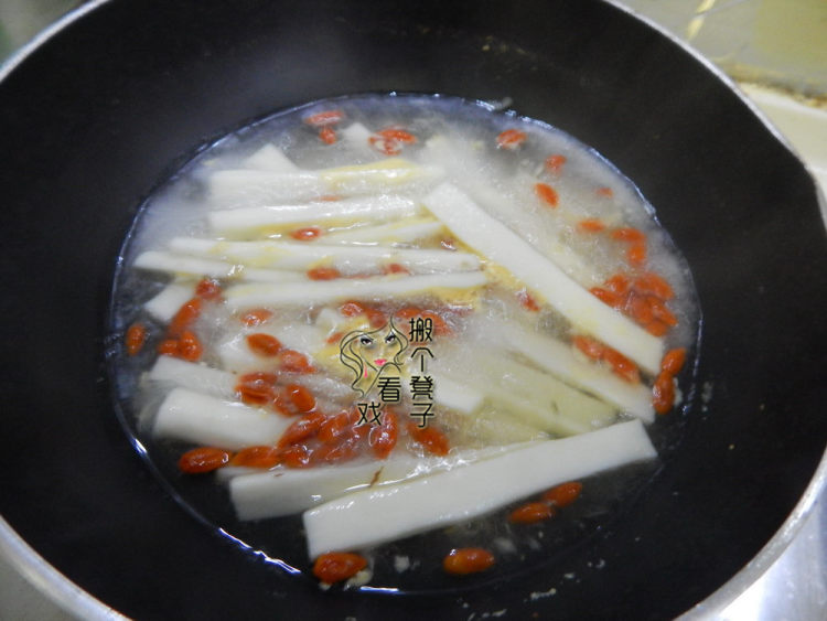 枸杞山药步骤7