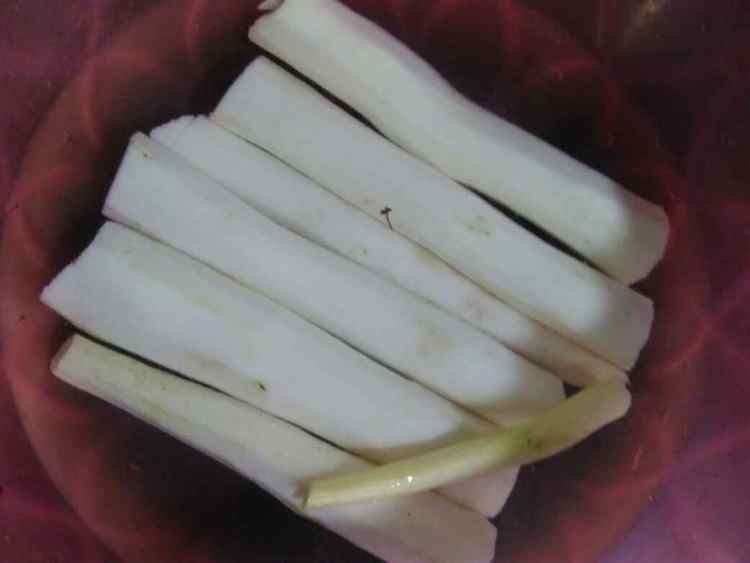 清蒸山药步骤2