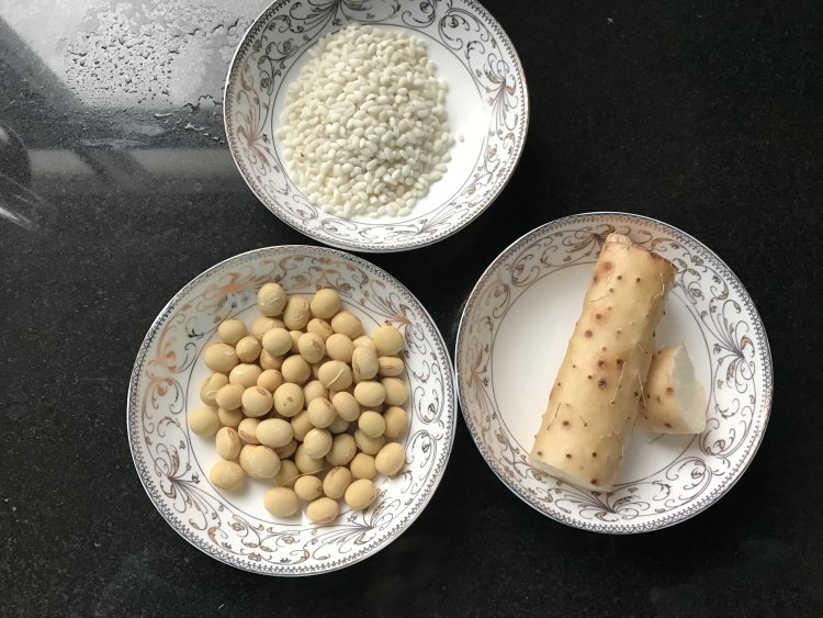 糯米山药豆浆步骤1