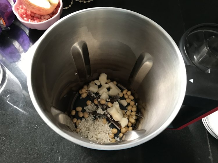 糯米山药豆浆步骤3