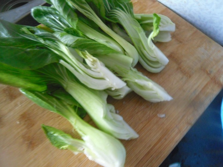 香菇山药扒油菜步骤4