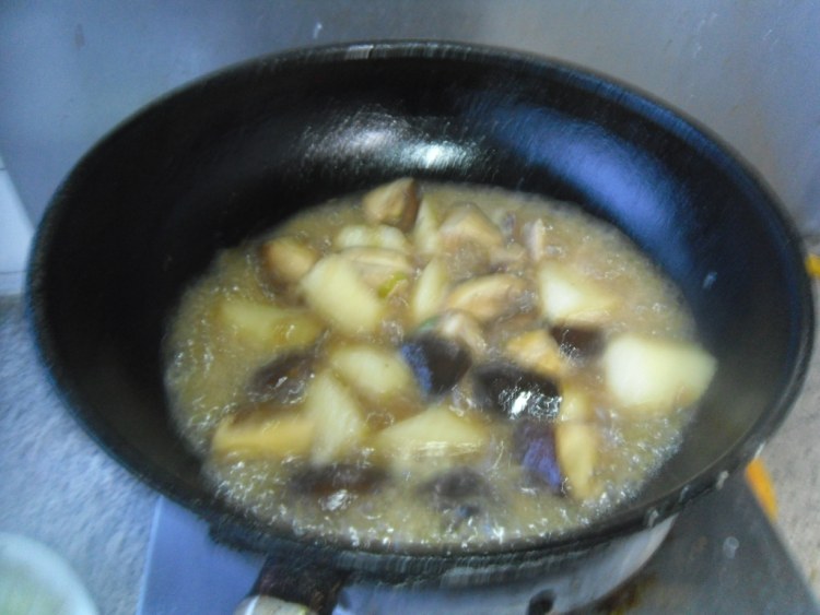 香菇山药扒油菜步骤11