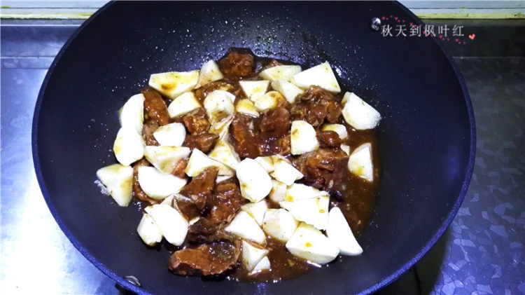 牛腩烧山药步骤19