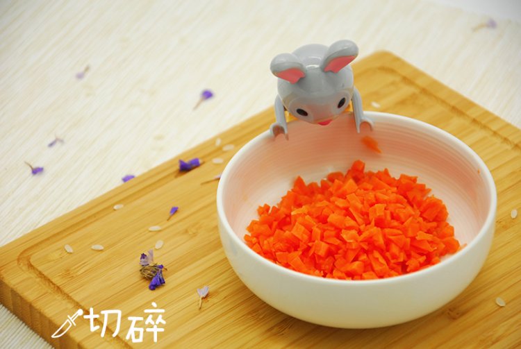 胡萝卜山药鸡蛋饼步骤2