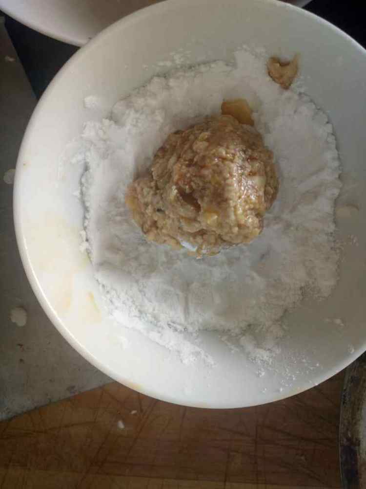 珍珠山药马蹄丸子步骤6