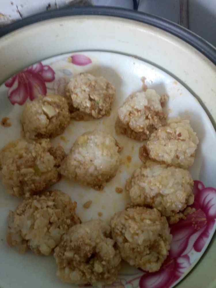 珍珠山药马蹄丸子步骤8