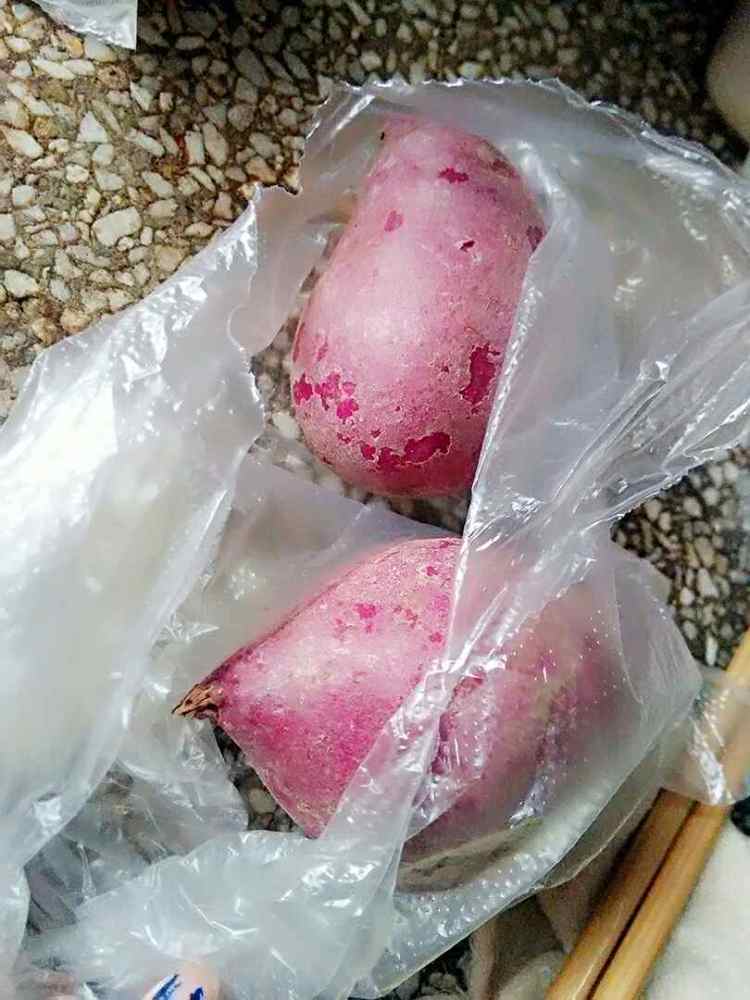 紫薯山药豆沙糕步骤2
