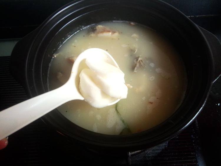 香菇山药炖黑鱼汤步骤8