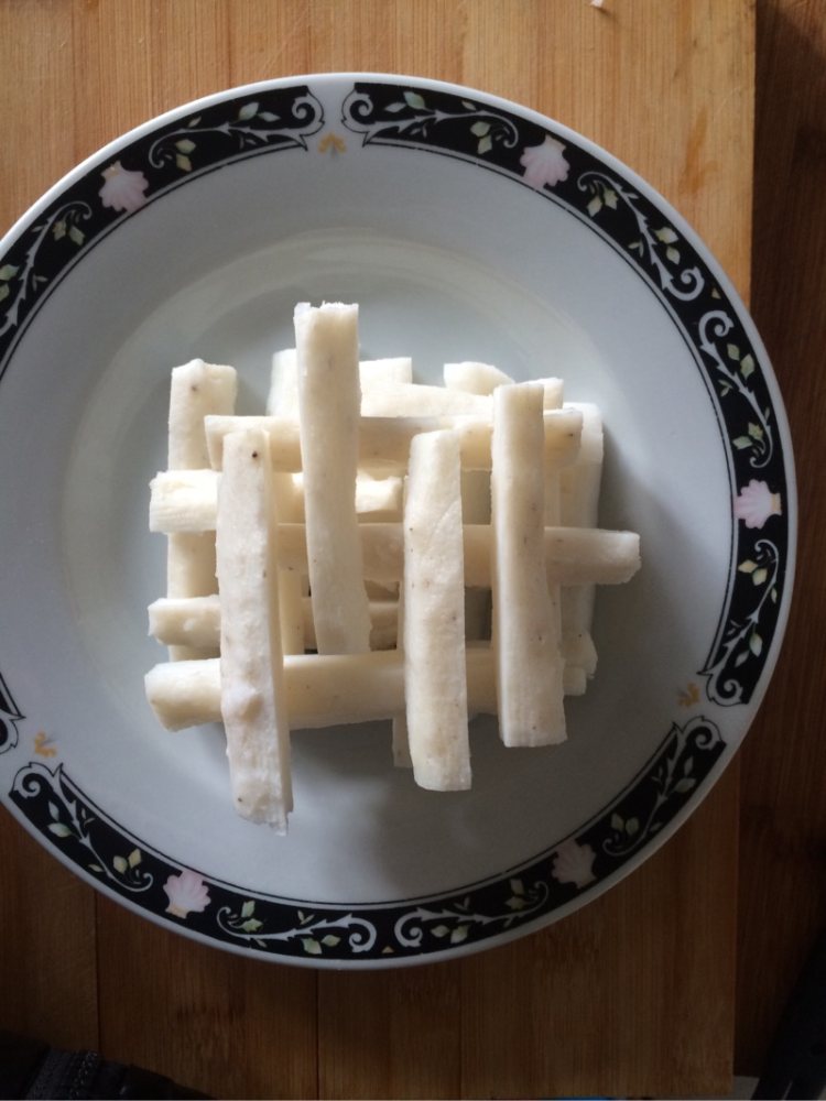 蓝莓山药条步骤4