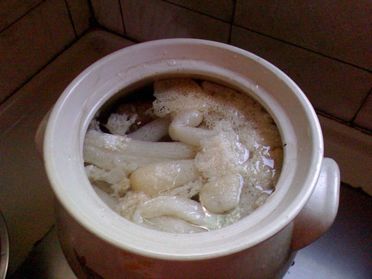 竹荪山药排骨汤步骤5