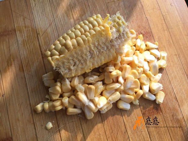 玉米山药饼步骤1