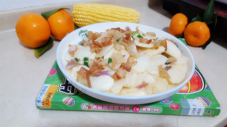 小炒山药步骤5