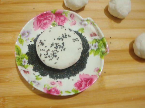 豆沙山药饼步骤8