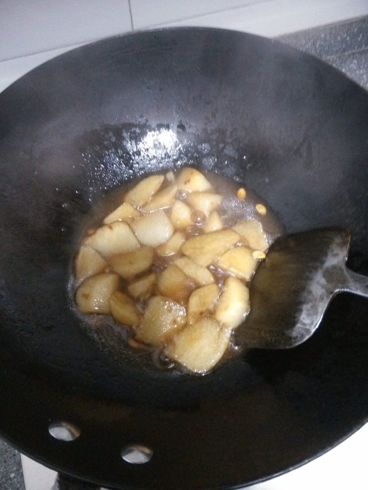 素烧山药步骤8