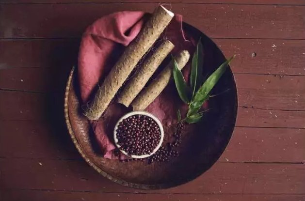 红豆山药糕步骤1