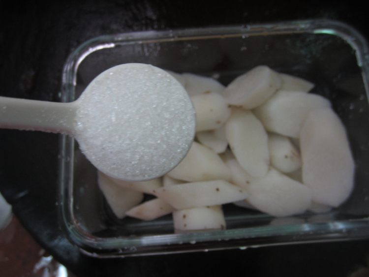 冰脆山药片步骤6