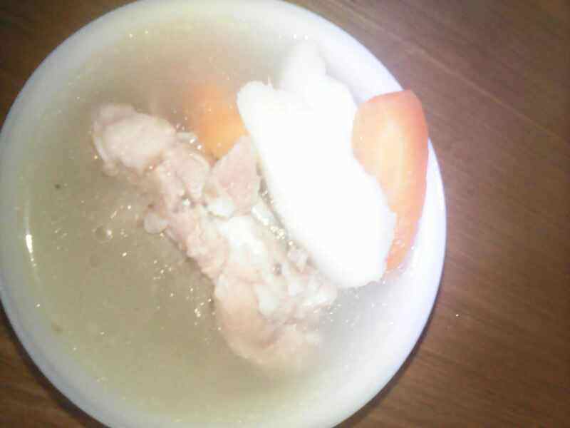 山药筒子骨汤步骤8