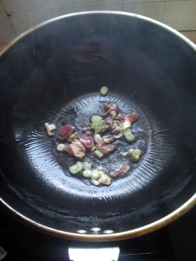 山药炒肉步骤5