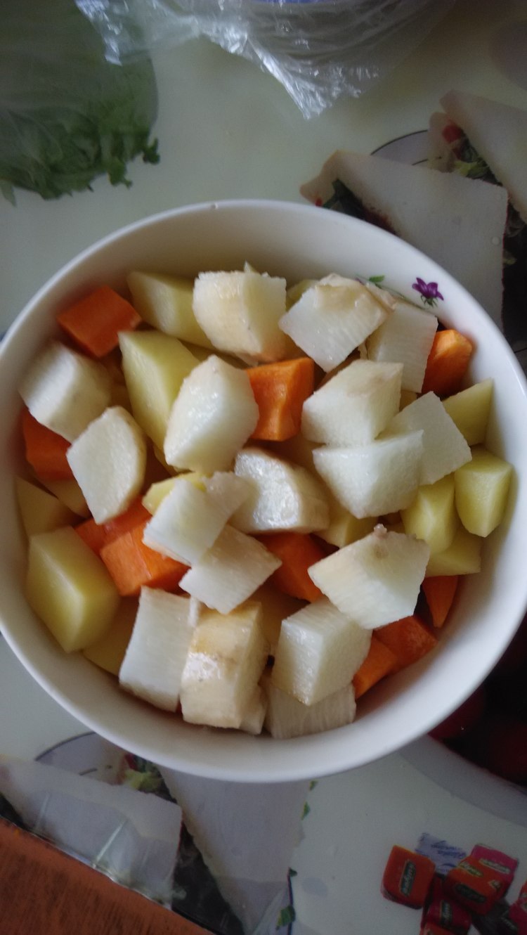 山药土豆炖牛肉步骤3