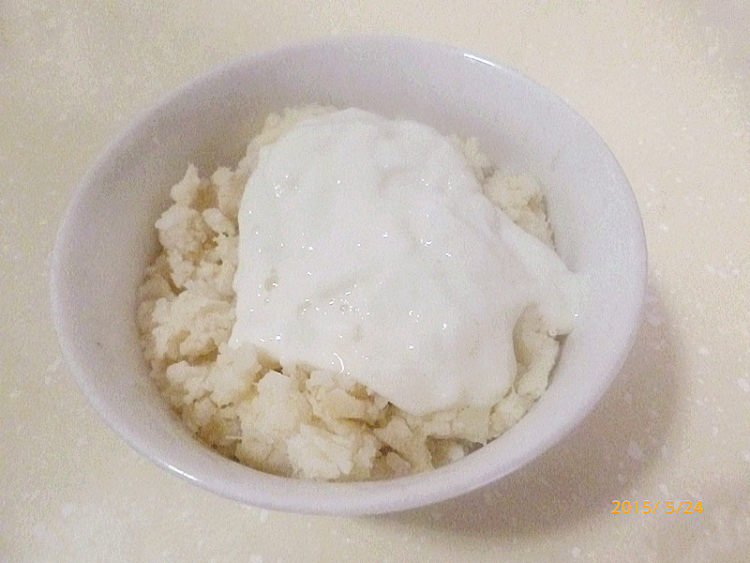 山药紫薯塔步骤5