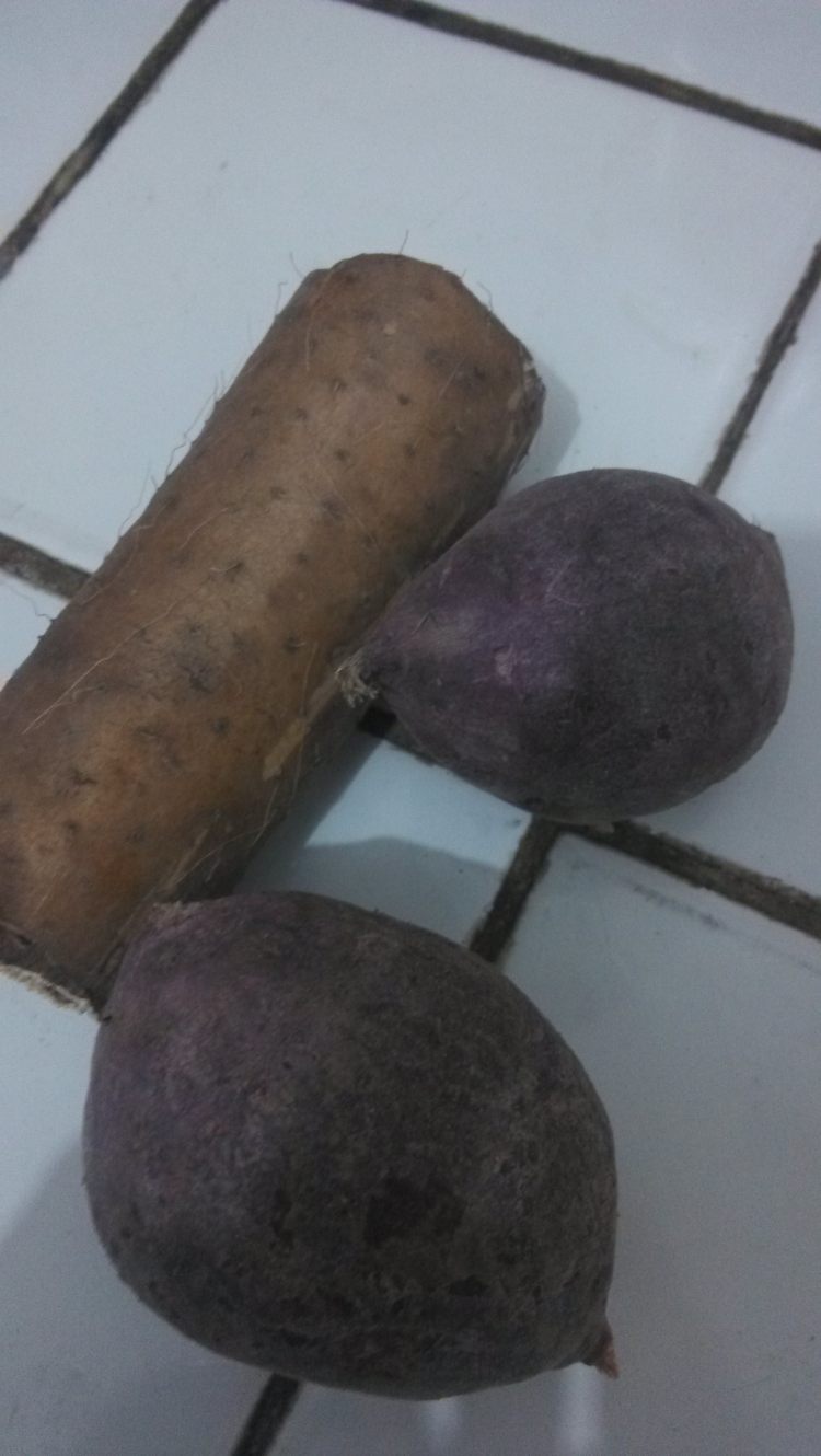 山药紫薯糊步骤3