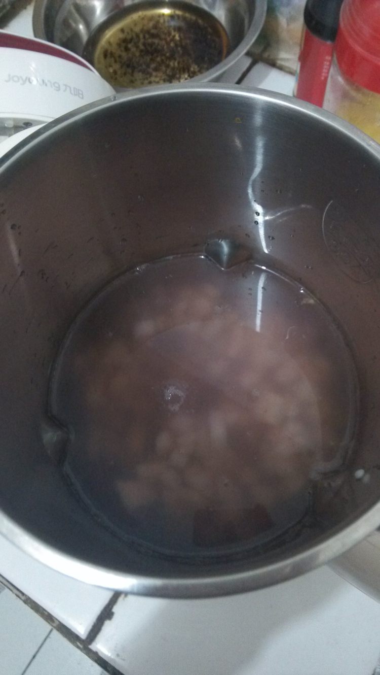 山药紫薯糊步骤6