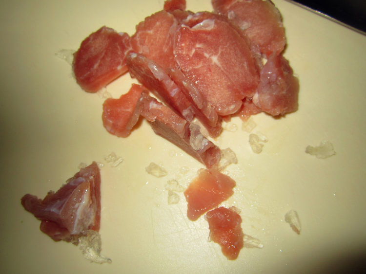 蚝油肉片山药步骤3
