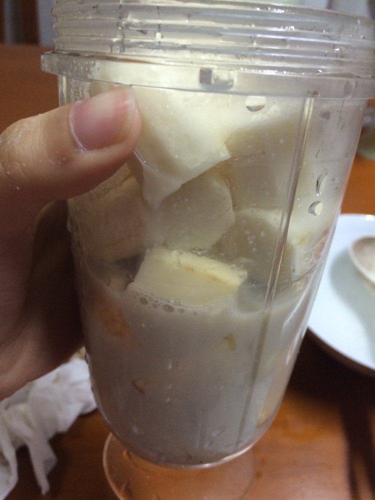 山药苹果豆浆步骤7