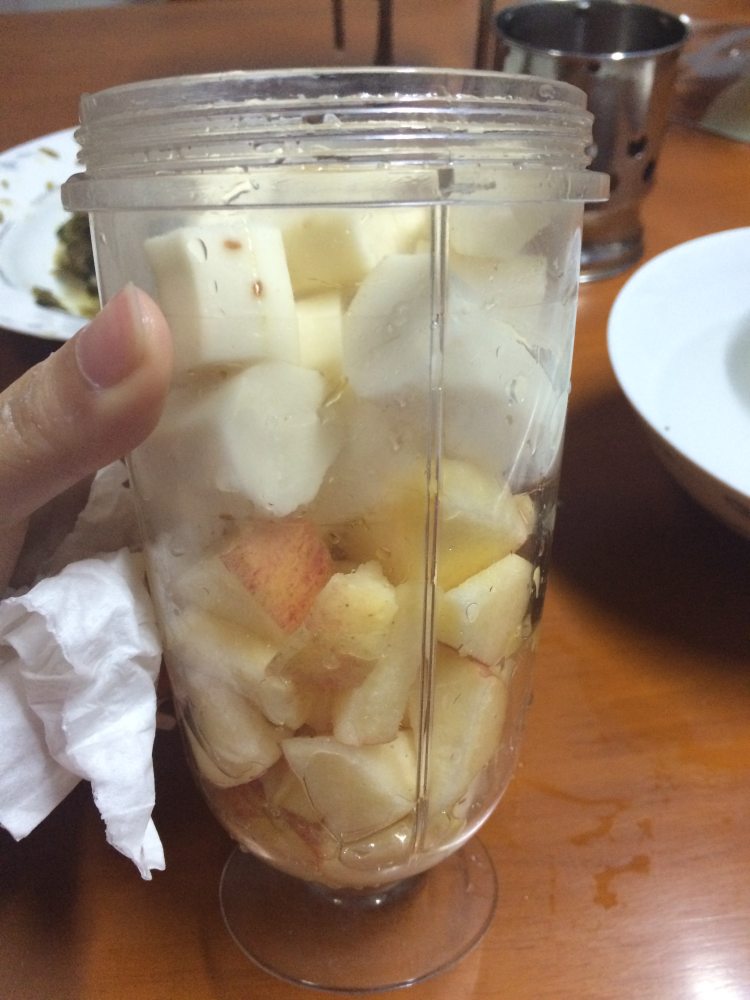山药苹果豆浆步骤6