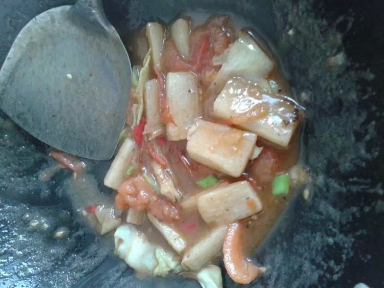 茄汁山药步骤6