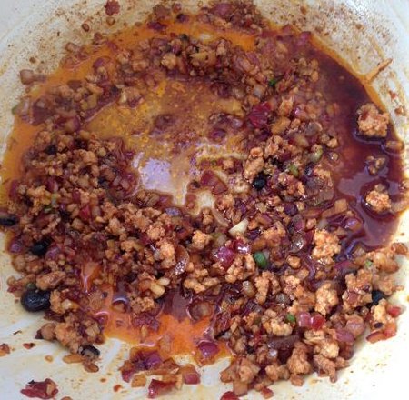 麻婆山药豆腐干步骤8