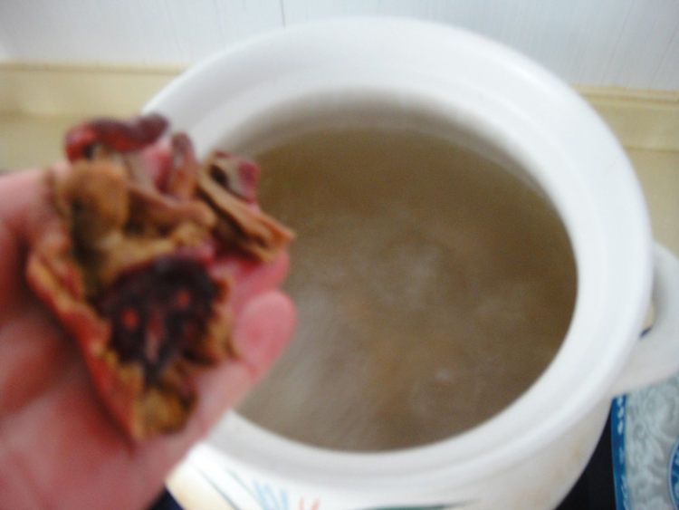红椎菌猪尾骨山药汤步骤14
