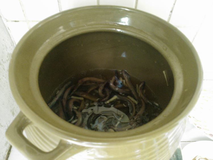 金针山药泥鳅汤步骤5
