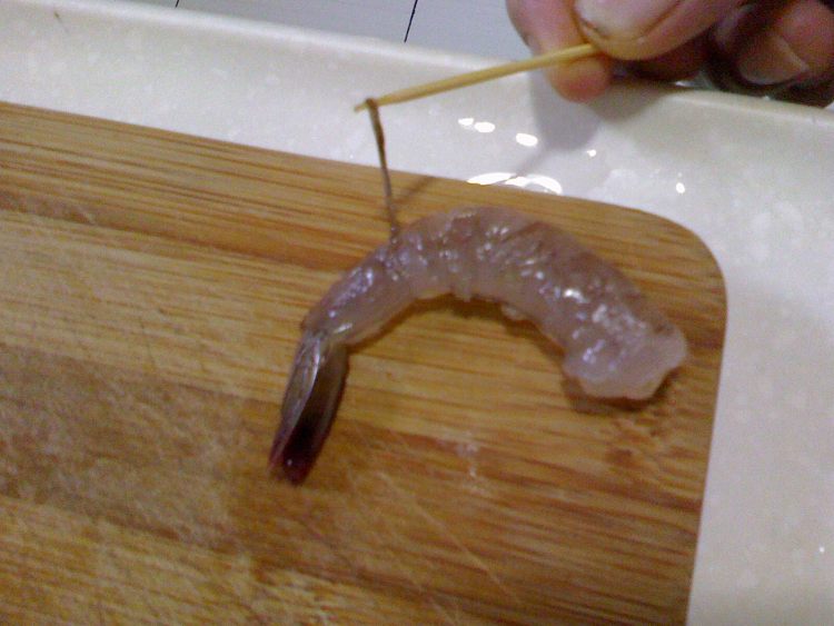 三色蒸虾仁步骤3