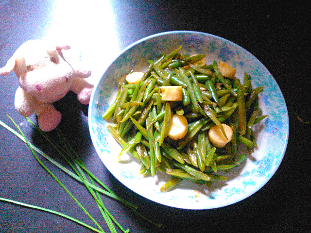 刀豆炒山药步骤10