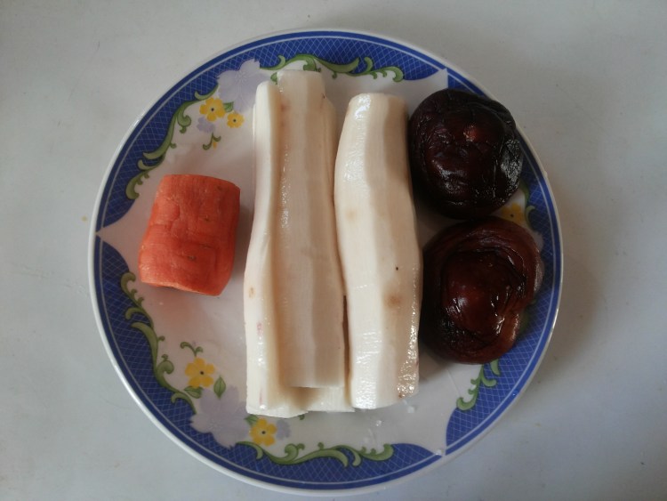 山药白玉丸步骤1