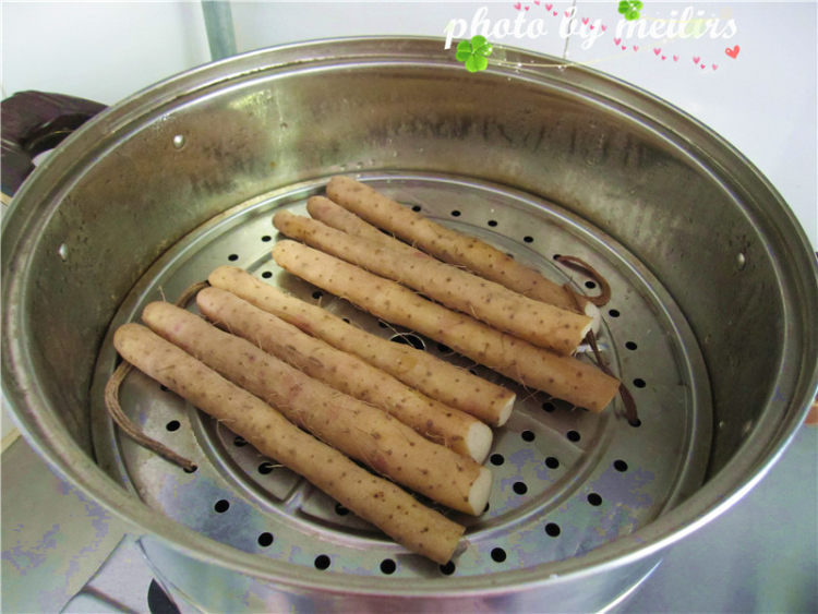 山药蘸果酱步骤4