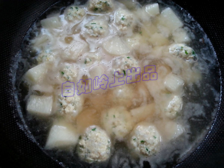 豆腐鱼丸山药汤步骤18