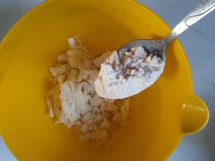 山药糯米绿豆糕步骤7