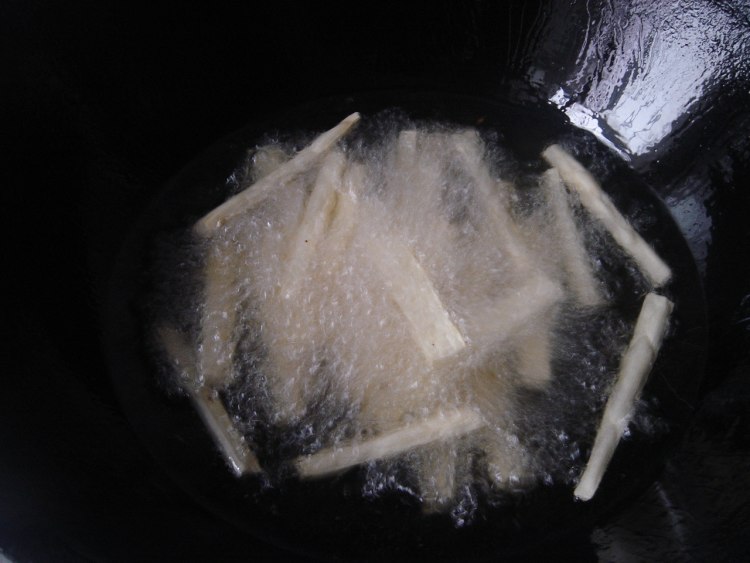 炸山药条步骤5