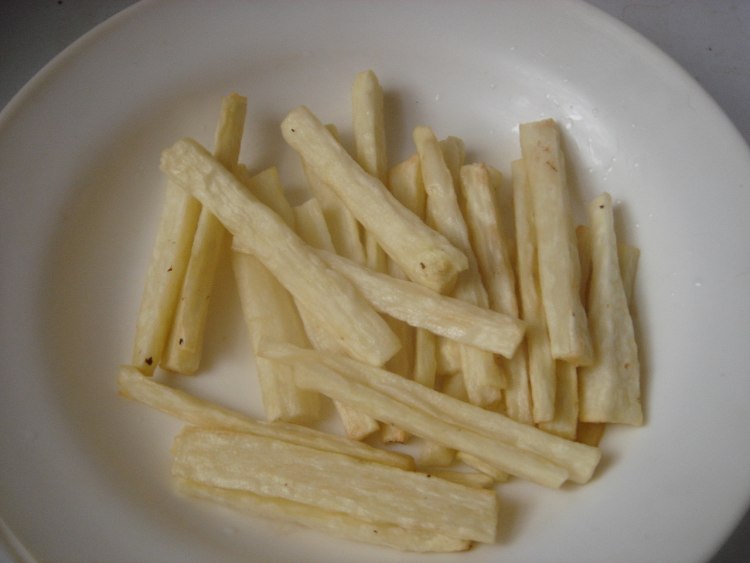 炸山药条步骤6