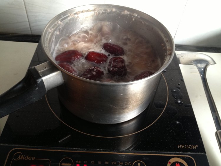 山药红豆粥步骤8