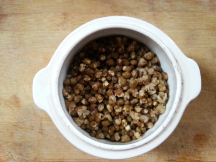 山药绿豆糕步骤4