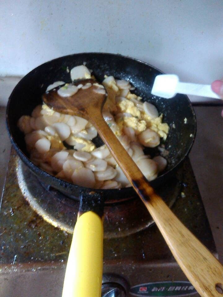 山药炒鸡蛋步骤9